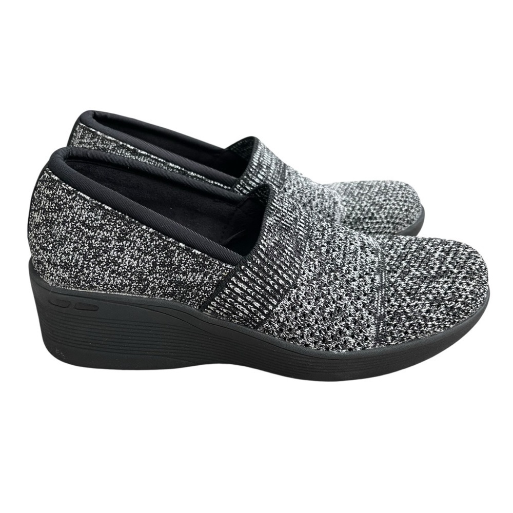 Skechers Pier-Lite Wow Factor Wedge Slip On Shoes Women’s Size 6.5 Heather Gray